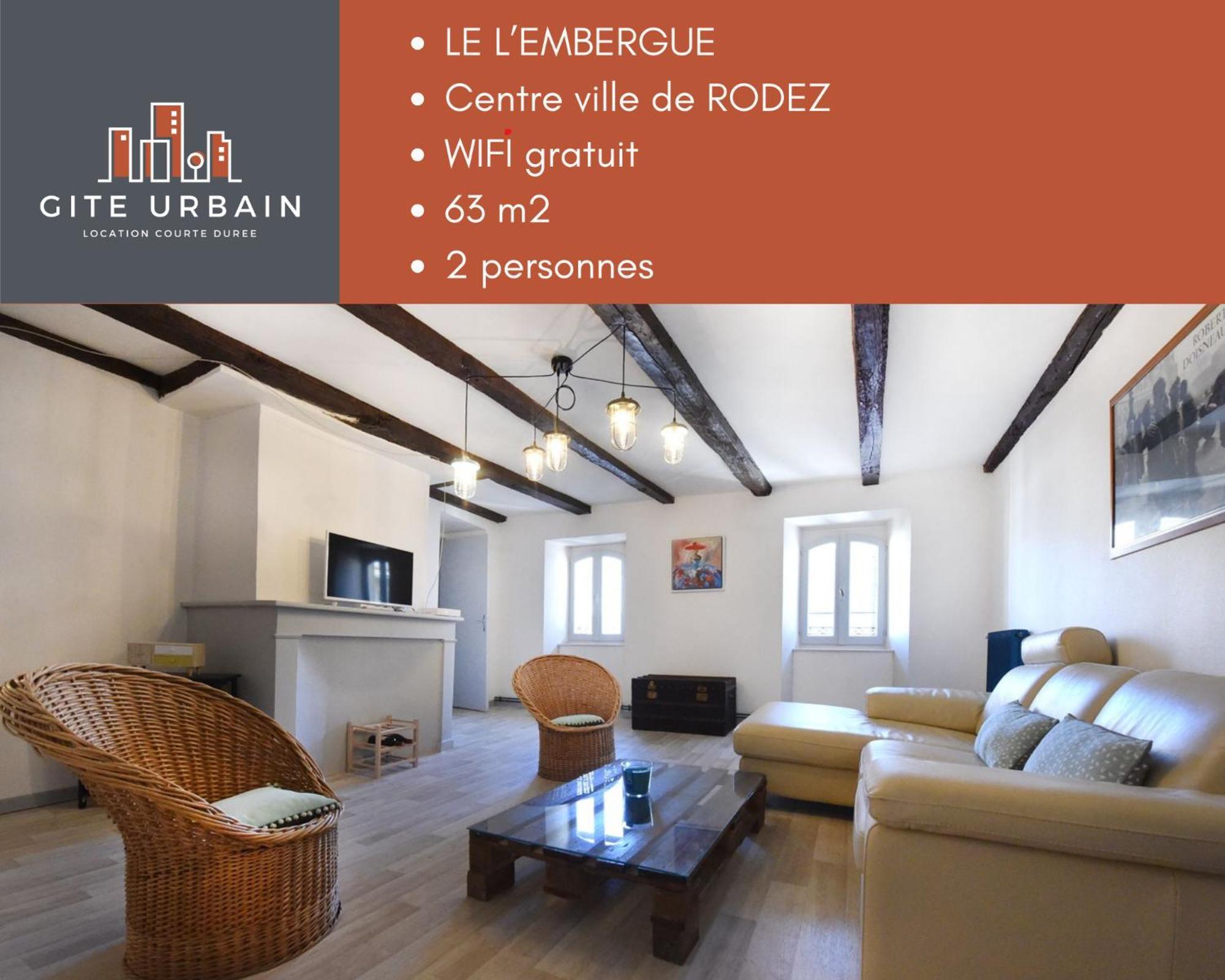 Hyper Centre - Cosy Appartement Avec Cachet 罗德兹 外观 照片
